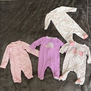 Baby Girl Sleepwear Bundle